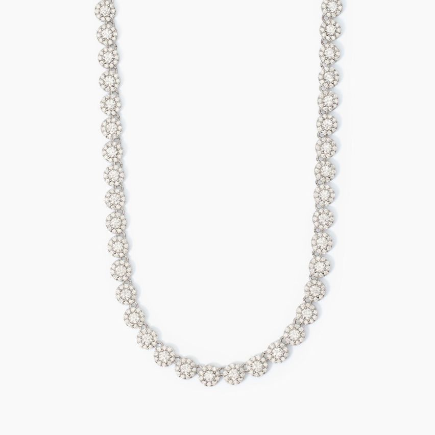 Collana da donna Mabina in argento - 553683