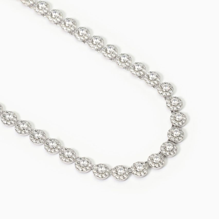 Collana da donna Mabina in argento - 553683