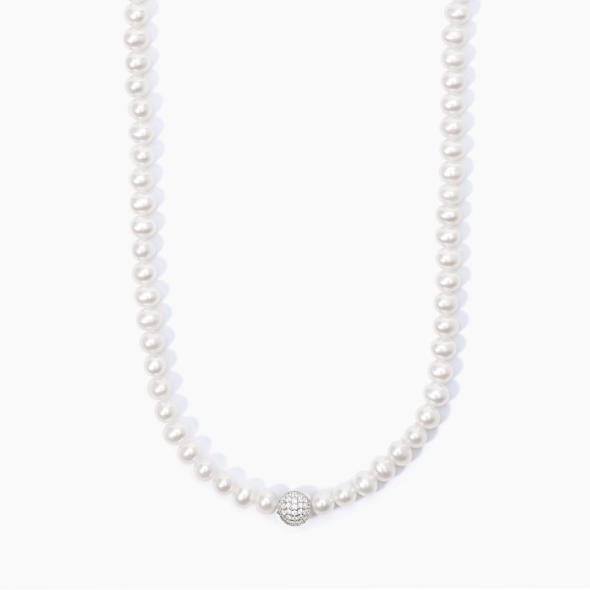 Collana da donna Mabina in argento - 553521