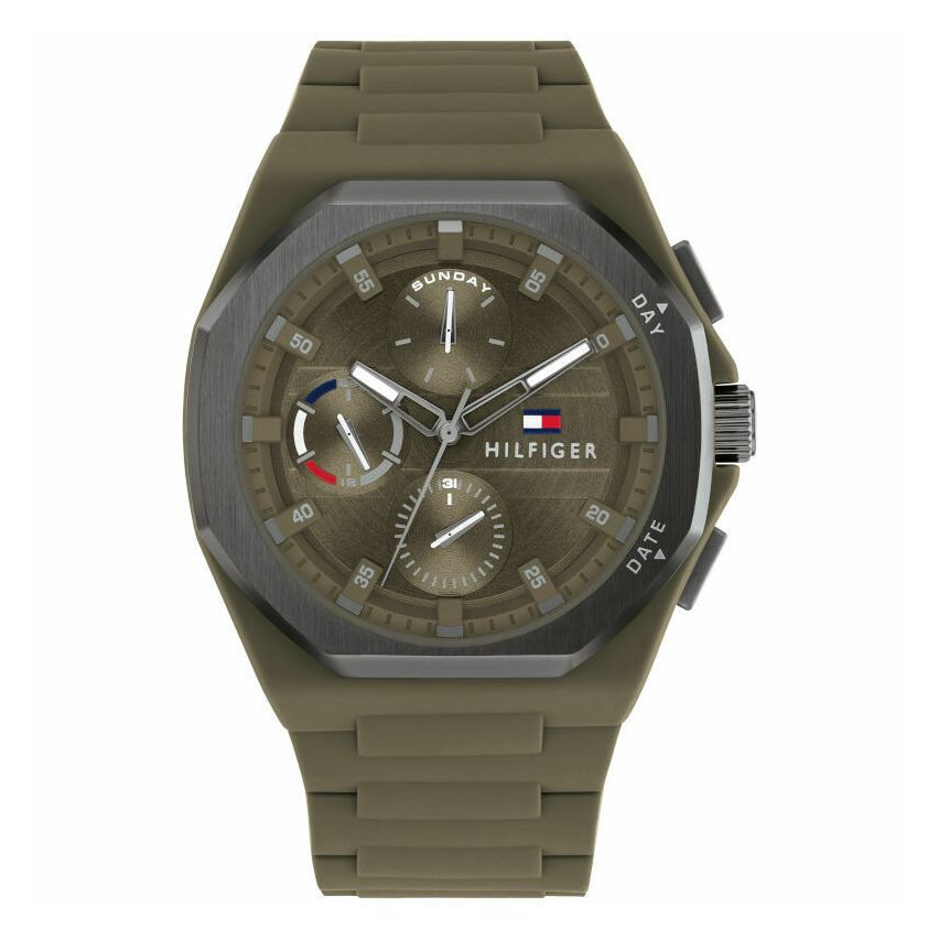 Orologio da uomo Tommy Hilfiger silicone verde - 1792121