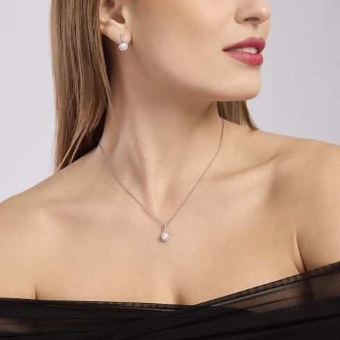 Orecchini da donna Mabina in argento - 563778